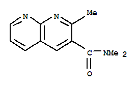 (9ci)-n,n,2-三甲基-1,8-萘啶-3-羧酰胺结构式_388565-47-7结构式