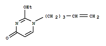 (9ci)-2-乙氧基-1-(4-戊烯基)-4(1H)-嘧啶酮结构式_388567-10-0结构式