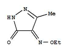 (9Ci)-3-甲基-1H-吡唑-4,5-二酮 4-(O-乙基肟)结构式_388624-11-1结构式