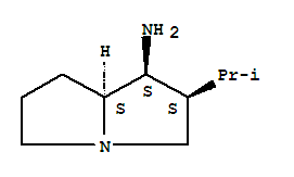 (1S,2S,7aS)-2-异丙基六氢-1H-吡咯里嗪-1-胺结构式_389621-37-8结构式
