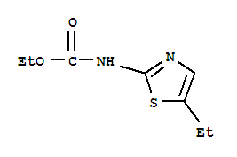 (9Ci)-(5-乙基-2-噻唑)-氨基甲酸乙酯结构式_39122-68-4结构式