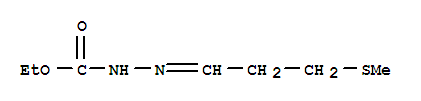 (9Ci)-[3-(甲基硫代)亚丙基]-肼羧酸乙酯结构式_391258-17-6结构式
