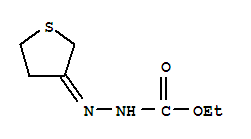 (9Ci)-(二氢-3(2H)-噻吩)-肼羧酸乙酯结构式_391258-29-0结构式