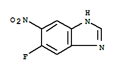 (9ci)-5-氟-6-硝基-1H-苯并咪唑结构式_391906-63-1结构式