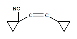 (9ci)-1-(环丙基乙炔)-环丙烷甲腈结构式_39225-20-2结构式