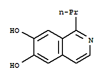 (9Ci)-1-丙基-6,7-异喹啉二醇结构式_392334-35-9结构式
