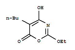 6H-1,3-oxazin-6-one,5-butyl-2-ethoxy-4-hydroxy-(9ci)Structure,392736-09-3Structure 6H-1,3-oxazin-6-one,5-butyl-2-ethoxy-4-hydroxy-(9ci) Structure,392736-09-3Structure