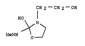 (9ci)-2-羟基-2-(甲基氨基)-3-噁唑啉乙醇结构式_395058-89-6结构式