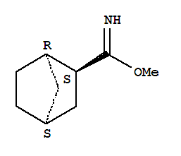 甲基(1R,2S,4S)-双环[2.2.1]庚烷-2-甲亚氨酸酯结构式_395082-71-0结构式