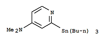 4-N,N-二甲基氨基-2-(三丁基锡)-吡啶结构式_396092-84-5结构式