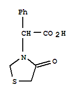 4-氧代--alpha--苯基-3-噻唑烷乙酸结构式_396129-91-2结构式