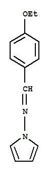 (9Ci)-N-[(4-乙氧基苯基)亚甲基]-1H-吡咯-1-胺结构式_397848-64-5结构式