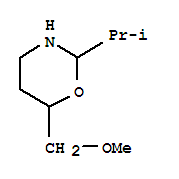 (9ci)-四氢-6-(甲氧基甲基)-2-(1-甲基乙基)-2H-1,3-噁嗪结构式_39883-23-3结构式