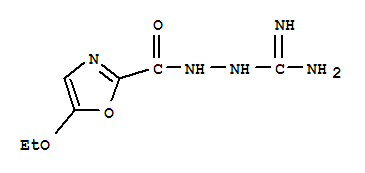 (9Ci)-5-乙氧基-2-噁唑羧酸-2-(氨基亚氨基甲基)肼结构式_398996-54-8结构式