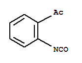 (9ci)-1-(2-异氰酰基苯基)-乙酮结构式_401566-90-3结构式