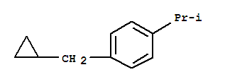 (9ci)-1-(环丙基甲基)-4-(1-甲基乙基)-苯结构式_401584-82-5结构式