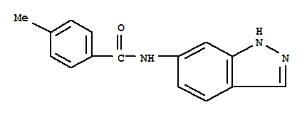 (9ci)-n-1H-吲唑-6-基-4-甲基-苯甲酰胺结构式_401591-11-5结构式