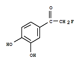 (9ci)-1-(3,4-二羟基苯基)-2-氟-乙酮结构式_402-99-3结构式