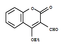 (9ci)-4-乙氧基-2-氧代-2H-1-苯并吡喃-3-羧醛结构式_402561-55-1结构式