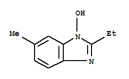 (9ci)-2-乙基-1-羟基-6-甲基-1H-苯并咪唑结构式_402571-66-8结构式