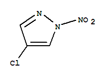 (9ci)-4-氯-1-硝基-1H-吡唑结构式_403640-96-0结构式