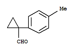 Cyclopropanecarboxaldehyde, 1-(4-methylphenyl)-(9ci) Structure