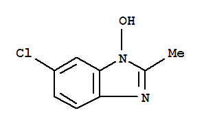 (9ci)-6-氯-1-羟基-2-甲基-1H-苯并咪唑结构式_405313-99-7结构式