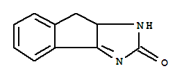8,8a-二氢-茚并[1,2-d]咪唑-2(1h)-酮结构式_405894-21-5结构式