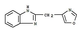 (9ci)-2-(4-噁唑甲基)-1H-苯并咪唑结构式_40609-31-2结构式