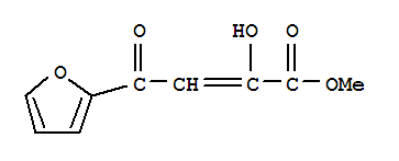 (9ci)-4-(2-呋喃)-2-羟基-4-氧代-2-丁烯酸甲酯结构式_406711-15-7结构式