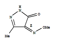 (9ci)-3-甲基-1H-吡唑-4,5-二酮结构式_406938-87-2结构式