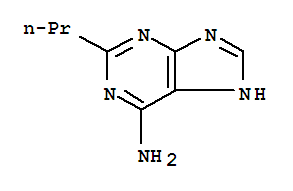 (9ci)-2-丙基-1H-嘌呤-6-胺结构式_407600-14-0结构式