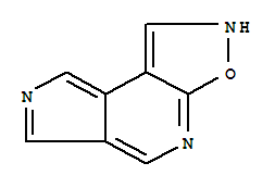 2H-异噁唑并[5,4-b]吡咯并[3,4-d]吡啶(9ci)结构式_407624-71-9结构式