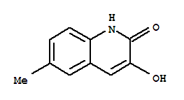 (9ci)-3-羟基-6-甲基-2(1H)-喹啉酮结构式_408335-66-0结构式