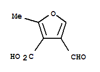 (9ci)-4-甲酰基-2-甲基-3-呋喃羧酸结构式_408534-78-1结构式