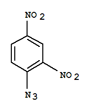 1-叠氮基-2,4-二硝基-苯结构式_4096-88-2结构式