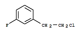 1-(2-氯乙基)-3-氟苯结构式_41037-51-8结构式