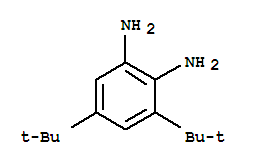 (9ci)-3,5-双(1,1-二甲基乙基)-1,2-苯二胺结构式_41047-29-4结构式