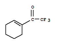 (9ci)-1-(1-环己烯-1-基)-2,2,2-三氟-乙酮结构式_411233-49-3结构式