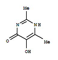 (9ci)-5-羟基-2,6-二甲基-4(1H)-嘧啶酮结构式_412003-94-2结构式