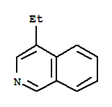 (6ci,9ci)-4-乙基-异喹啉结构式_41219-10-7结构式