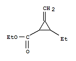 (9ci)-2-乙基-3-亚甲基-环丙烷羧酸乙酯结构式_412345-05-2结构式