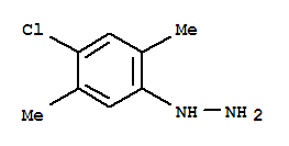 (9ci)-(4-氯-2,5-二甲基苯基)-肼结构式_412925-59-8结构式