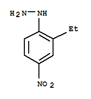 (9ci)-(2-乙基-4-硝基苯基)-肼结构式_412925-82-7结构式