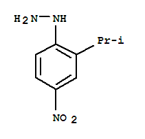 (9ci)-[2-(1-甲基乙基)-4-硝基苯基]-肼结构式_412925-83-8结构式