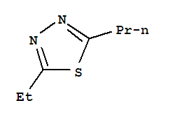 2-乙基-5-丙基-1,3,4-噻二唑结构式_41398-05-4结构式