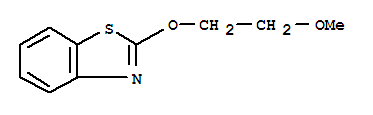 (9ci)-2-(2-甲氧基乙氧基)-苯并噻唑结构式_415702-31-7结构式