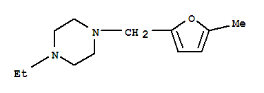(9ci)-1-乙基-4-[(5-甲基-2-呋喃)甲基]-哌嗪结构式_415925-67-6结构式
