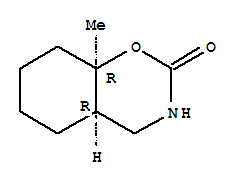 (4ar,8ar)-rel-(9ci)-八氢-8a-甲基-2H-1,3-苯并噁嗪-2-酮结构式_421765-80-2结构式
