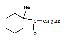 (9ci)-2-溴-1-(1-甲基环己基)-乙酮结构式_42253-14-5结构式